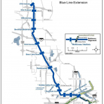 Bottineau-Blue Line map